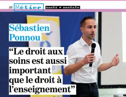 Stage santé mentale à l&rsquo;école avec Sébastien Ponnou le 23/03